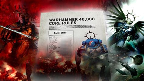 warhammer 40k regeln|Official Update Version 1 .